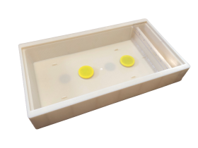 NUTRITORE A COPRIFAVO IN PLASTICA PER ARNIA DA 6 FAVI  versione con MANGIATOIA - ESSEA-ZEUS