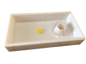 NUTRITORE A COPRIFAVO IN PLASTICA PER ARNIA DA 6 FAVI  versione con VULCANO - ESSEA-ZEUS