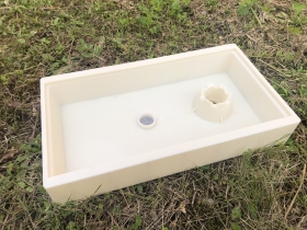 PLASTIC VACUUM FEEDER FOR 6-FRAME DADANT HIVE - ESSEA-ZEUS